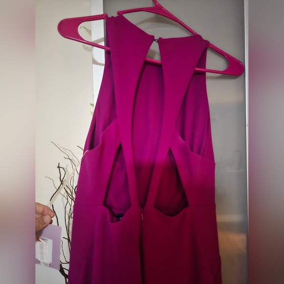NWT JS collections women's size 6 purple evening gown - Picture 3 of 6